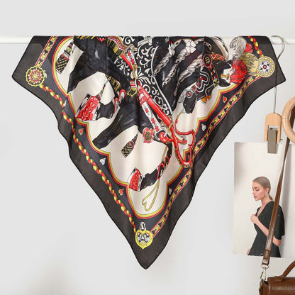 Four Seasons Artificial Silk Scarf