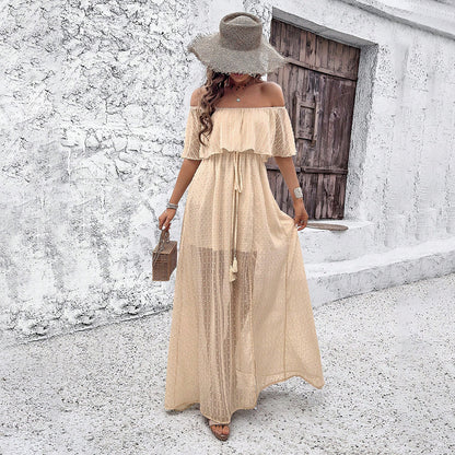 Tiana Apricot Dress