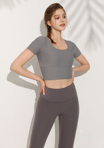 Sports Ribbed T Shirt