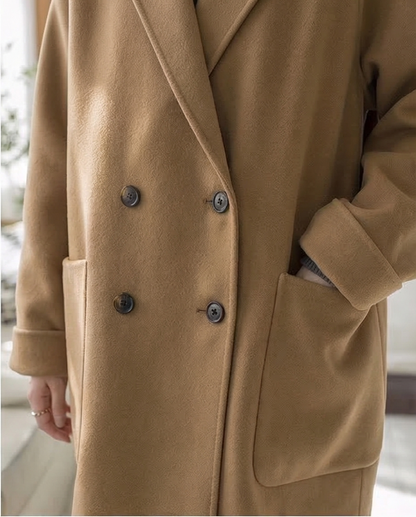 Loose Woolen Coat