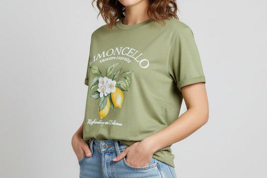 Green Limoncello T-shirt, size L
