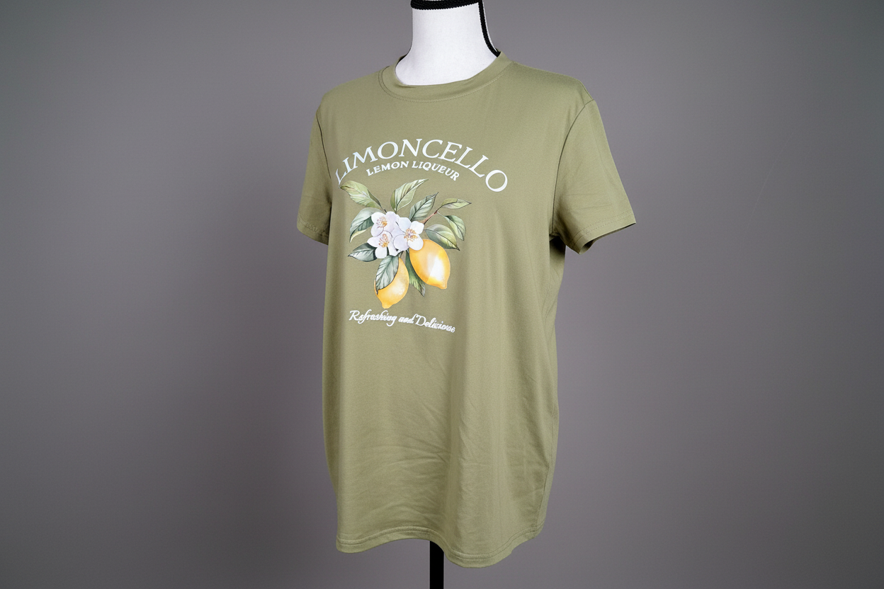 Green Limoncello T-shirt, size L