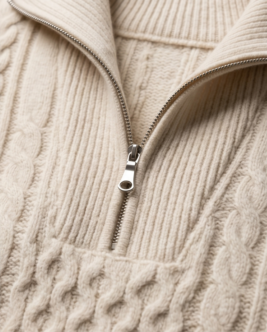 The Carlie Edition Half Zipper Sweater