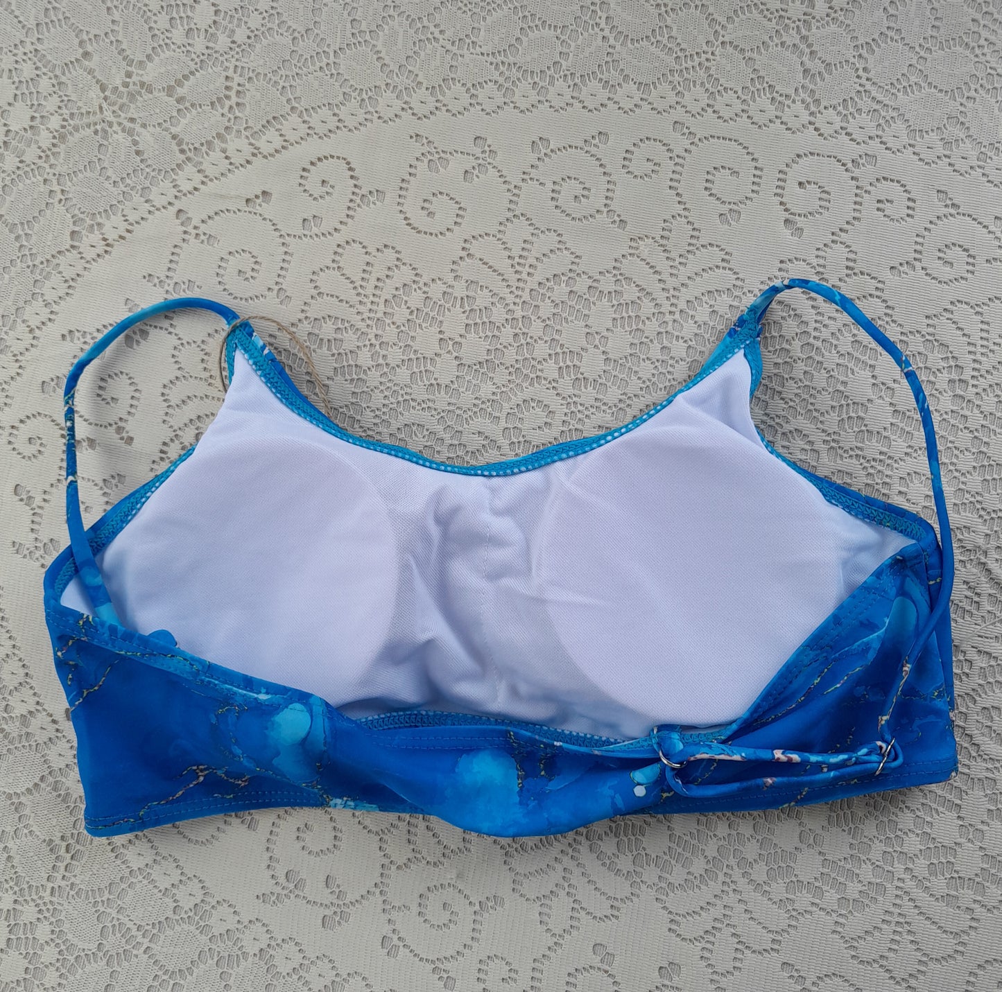 Tie Dyed Split Printed Bikini