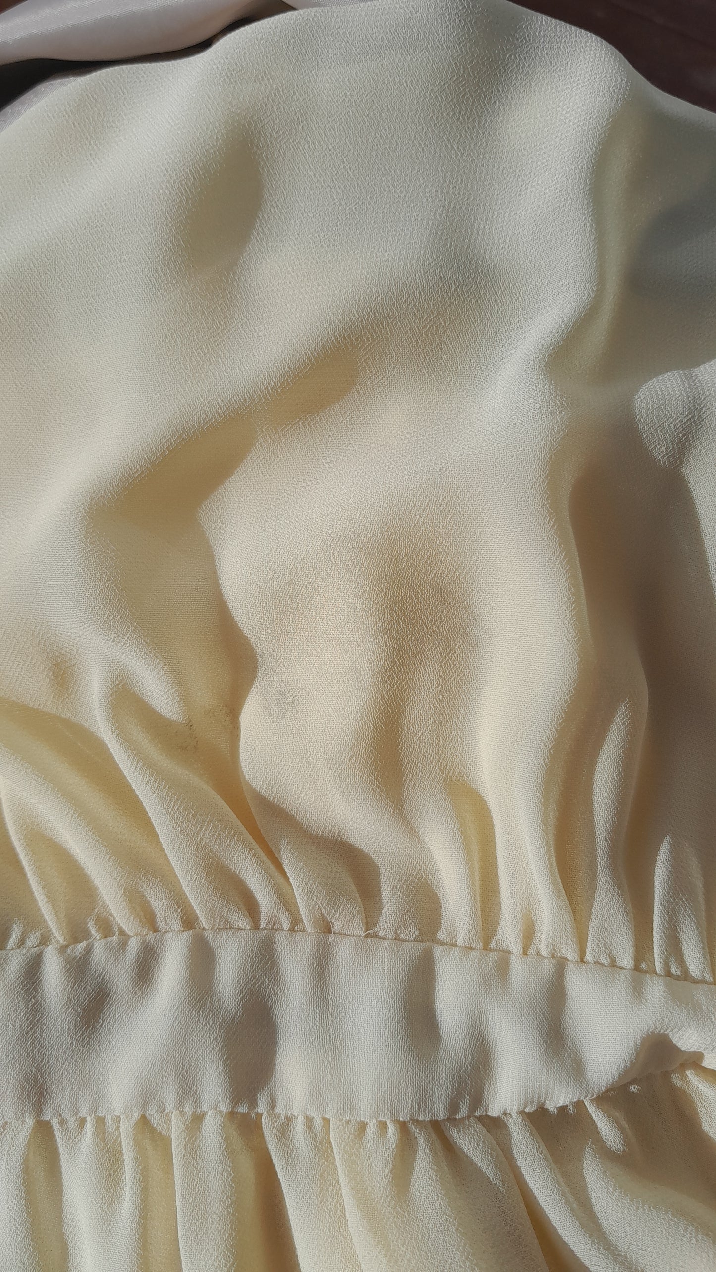 Butter Yellow Dress, size 12