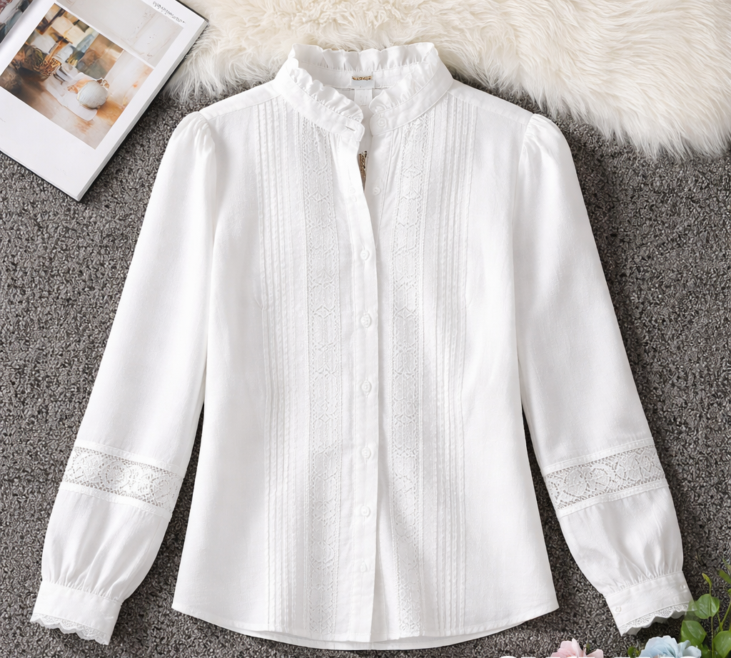 White Rachel Blouse