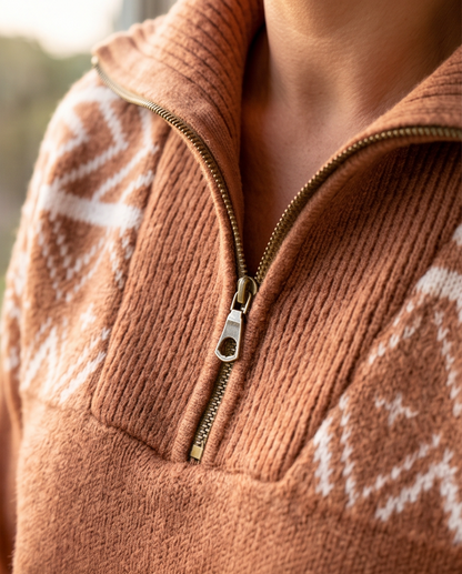 Abstract Pattern Sweater