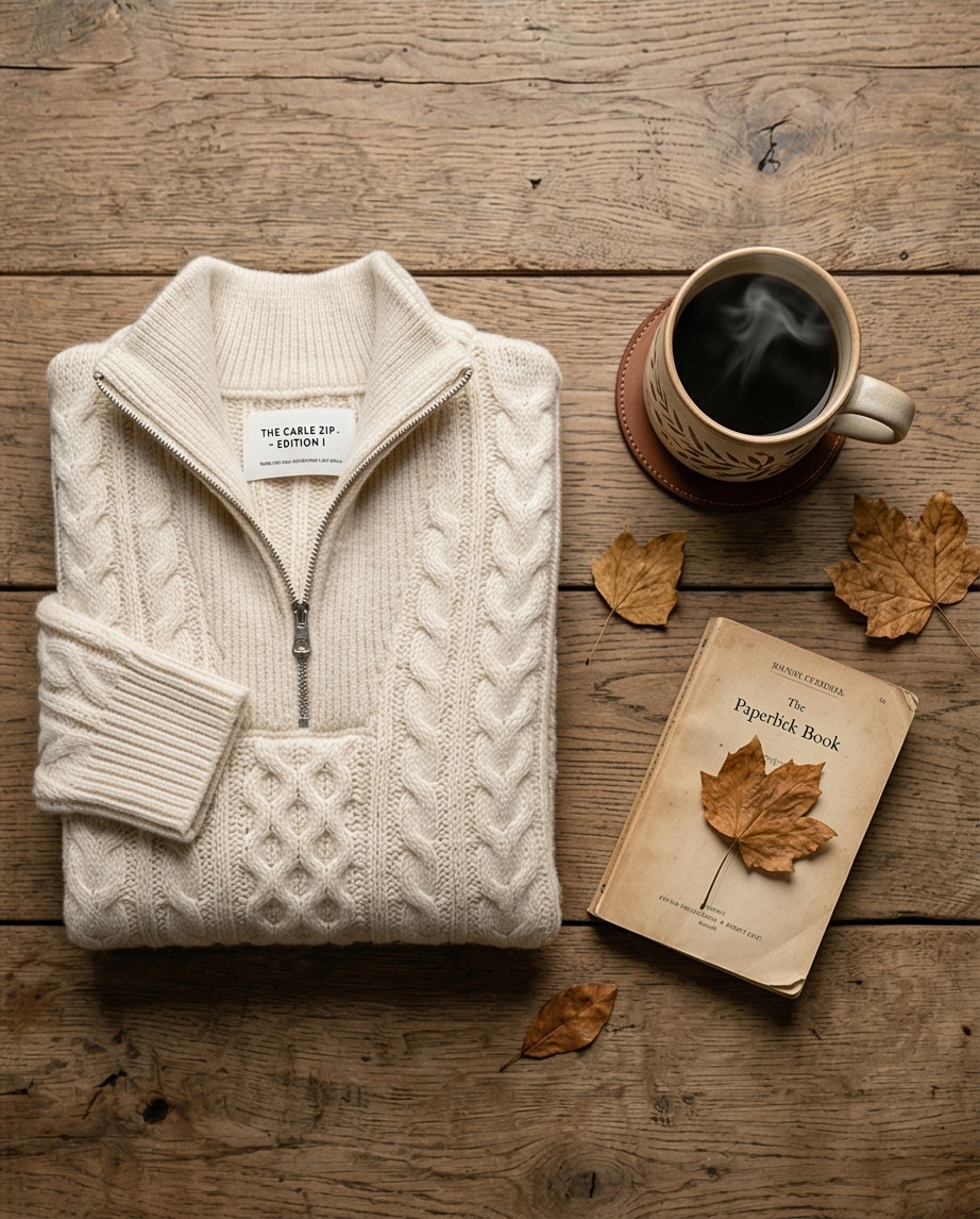 The Carlie Edition Half Zipper Sweater