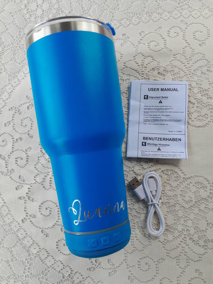 Stainless Steel Speaker Tumbler