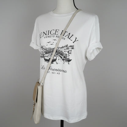 White Venice T-shirt, size: XXL