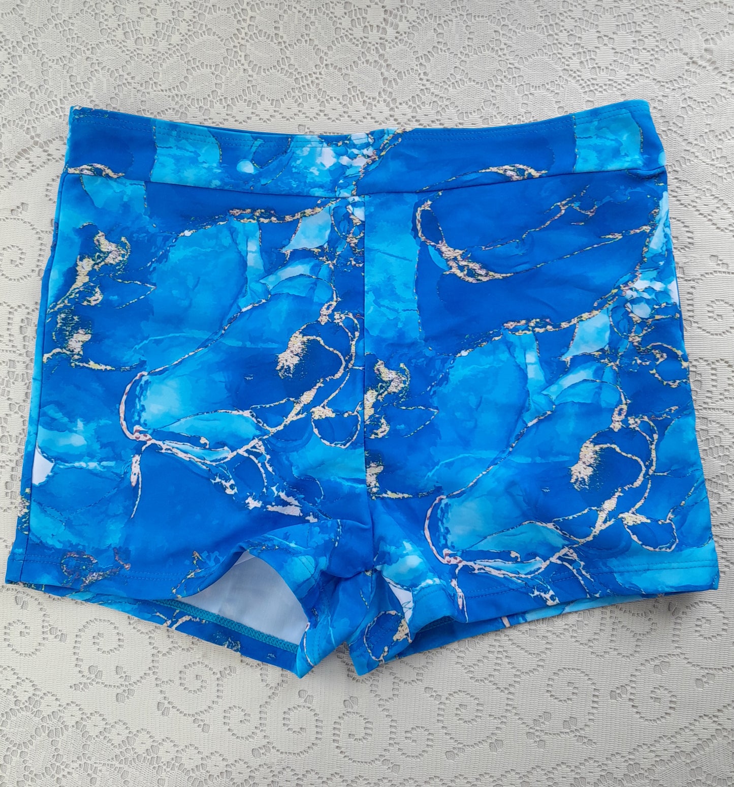 Tie Dyed Split Printed Bikini