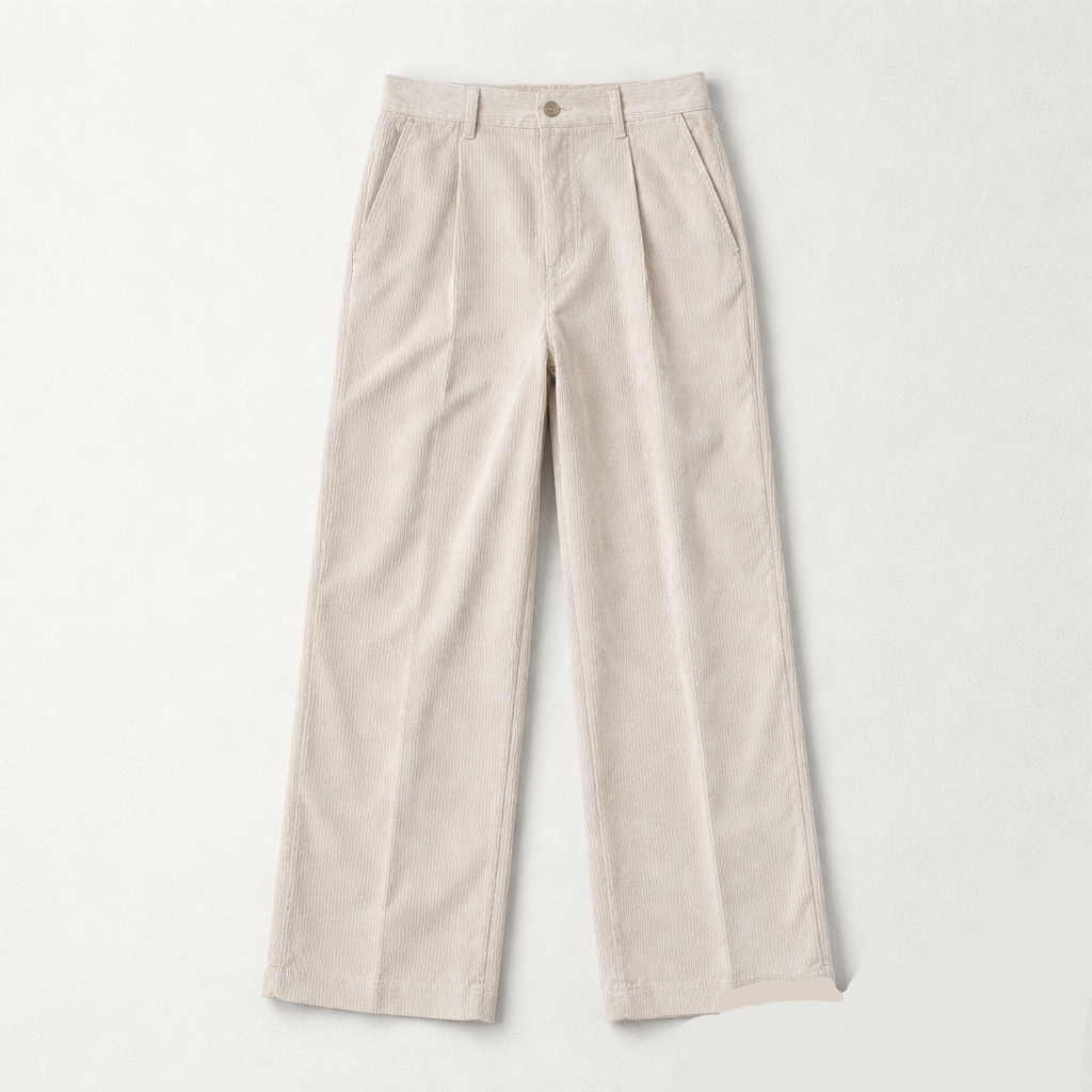 Corduroy Wide Leg Pants
