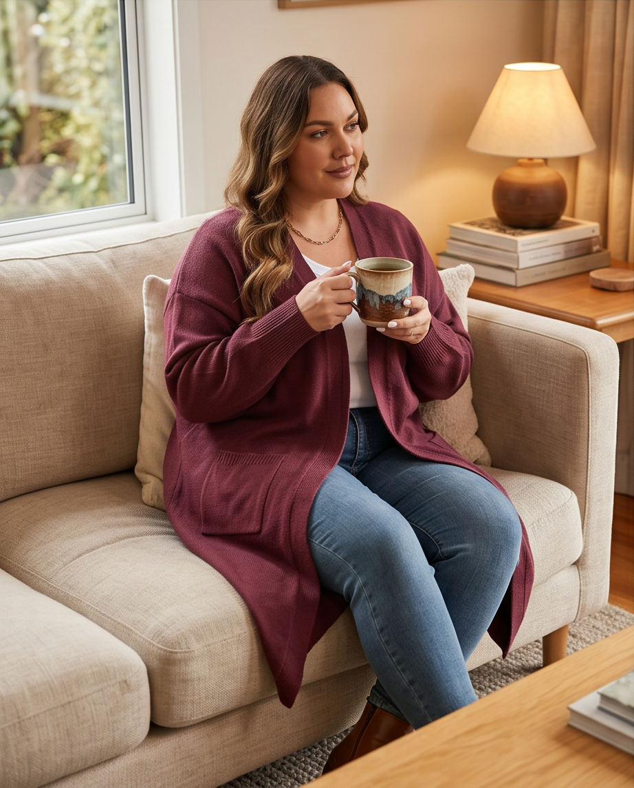 Open front Cardigan