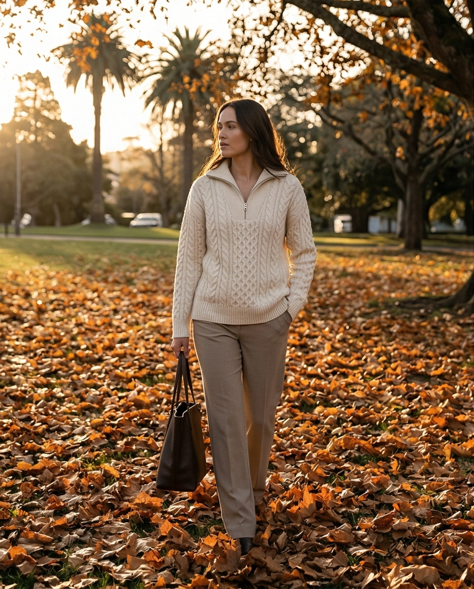 The Carlie Edition Half Zipper Sweater