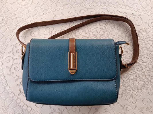Mae Teal Handbag
