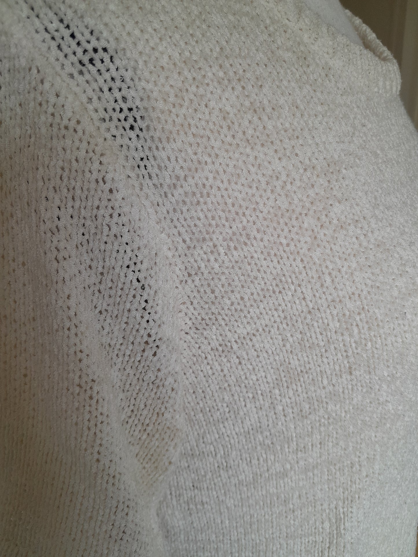 Ivory Sweater top, size: 10