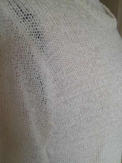 Ivory Sweater top, size: 10